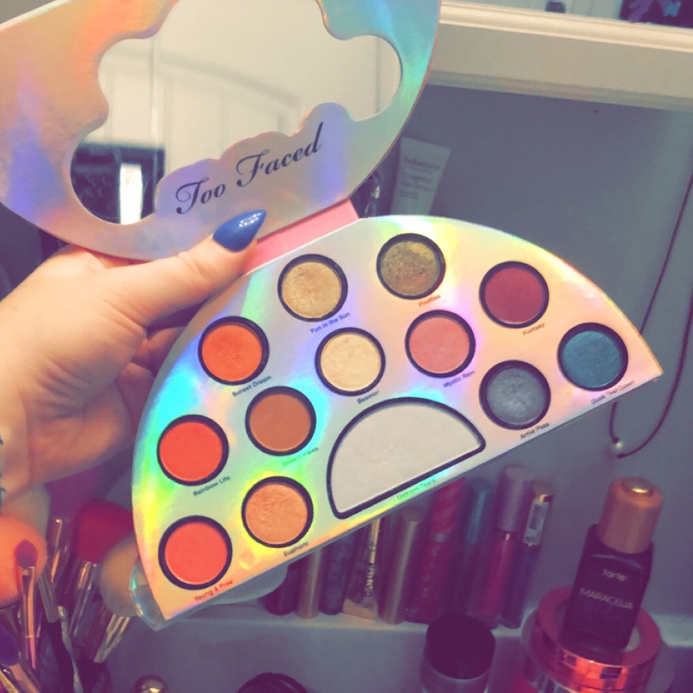 🌈SOLD Life’s A Festival Rainbow Pallet🌈 - Picture 2 of 6